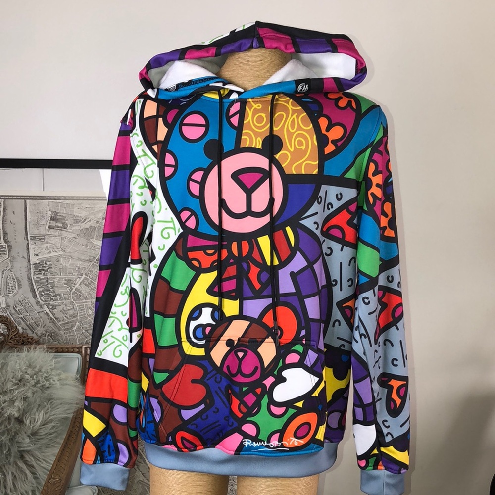 Romero Britto by FH collections hooded